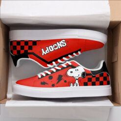Snoopy Red  Skate Stan Smith New Shoes M08