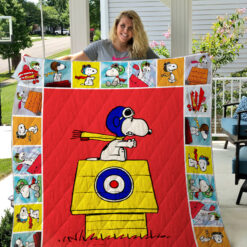 Snoopy Lover Quilt  Blanket Quilt Rze2