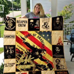 Sons of Anarchy Blanket Quilt Rze2