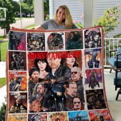 Sons Of Anarchy Show Blanket Quilt Rze2