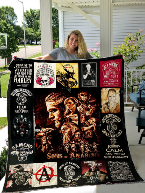 Sons of anarchy 1 Blanket Quilt TN