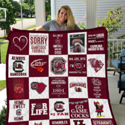 South Carolina Gamecocks Blanket Quilt TN