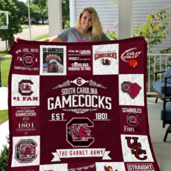 South Carolina Gamecocks 1 Blanket Quilt TN