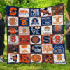 Syracuse Orange Blanket Quilt B20