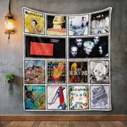 The Radiohead Quilt Blanket Quilt Rze1