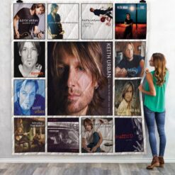 Keith Urban Quilt Blanket Rze1