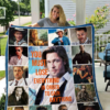Brad Pitt 1 Blanket Quilt Rze1