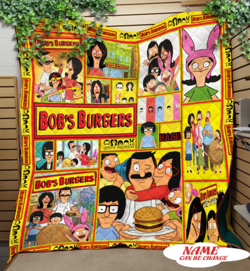 Bob's Burgers 4 Blanket Quilt Rze1