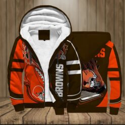 Cleveland Browns a06 Fleece Jacket MIH08
