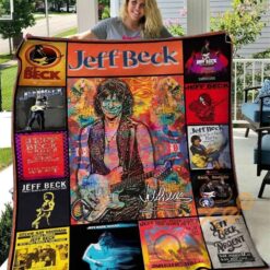 Jeff Beck 3 Quilt Blanket Quilt Rze1