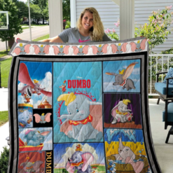 Disney's Dumbo 6 Blanket Quilt M08
