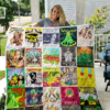 The Wizard Of Oz 2 Blanket Quilt Rze1