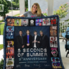 5 Seconds Of Summer 2 Blanket Quilt Rze1
