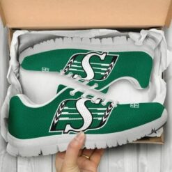 Alternative view of Saskatchewan Roughriders 1 Fly Sneakers Rze1