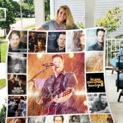 Blake Shelton 2 Blanket Quilt Rze1