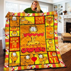 Garfield Love g1 Blanket Quilt M08