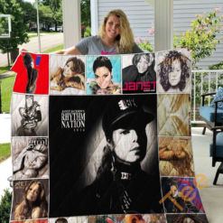 Janet Jackson 1 Blanket Quilt Rze1
