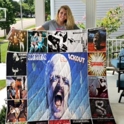 Scorpions band 2 Blanket Quilt Rze1