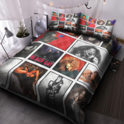Janet Jackson Quilt Bedding Set Rze1