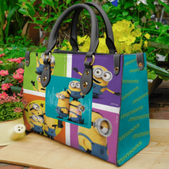 Minions Love Funny Leather Bag B20