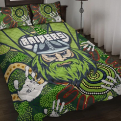 Canberra Raiders Quilt Bedding Set CCHU