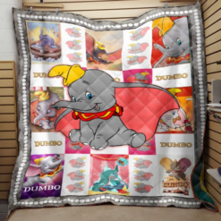 Disney's Dumbo 4 Blanket Quilt M08