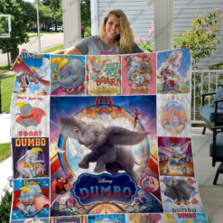 Disney's Dumbo 5 Blanket Quilt M08