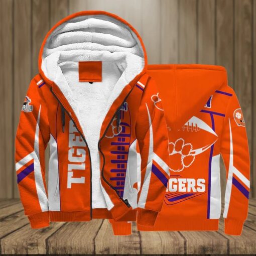 Clemson Tigers Fleece Jacket Rze1
