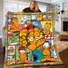 Garfield Love g5 Blanket Quilt M08
