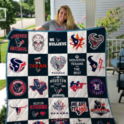 Houston Texans Quilt Lover Blanket Quilt B23
