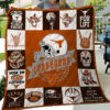 Texas Longhorns i0 Quilt Blanket Quilt Rze1