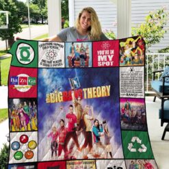 The Big Bang Theory Blanket Quilt Rze2