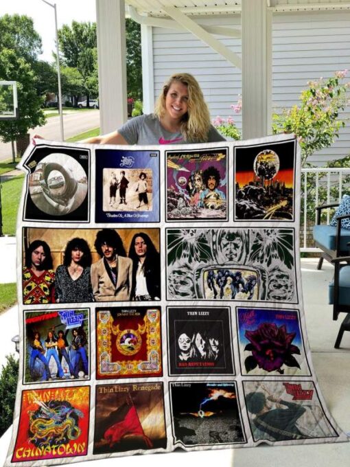 Thin Lizzy Blanket Quilt Rze2