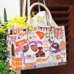 The Ultimate Clemson Tiger Leather Bag TG20