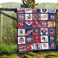 Sydney Roosters 1 Blanket Quilt Rze1