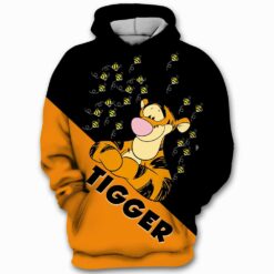 Tigger Winnie The Pooh a1 Hoodie Zip Hoodie 3D Rze1