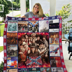 Lynyrd Skynyrd 5 Quilt Blanket Quilt B23