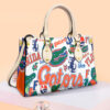 Florida Gators g01 Hand Leather Bag Rze1