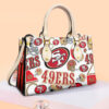 San Francisco 49ers g01 Hand Leather Bag Rze1