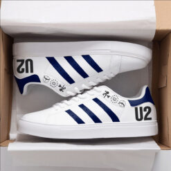 U2 Band Blue Skate Stan Smith New Shoes  Rze2