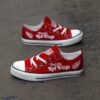 Detroit Red Wings Low Top Shoes Rze1