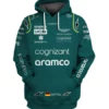 Sebastian Vettel Aston Martin Hoodie 3D Rze2