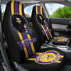 Minnesota Vikings Black Seat Covers Rze2