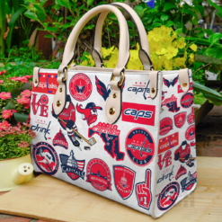 Washington Capitals Leather Bag Rze2