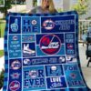 Winnipeg Jets 2 Blanket Quilt Rze1