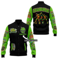 Teenage Mutant Ninja Turtles Baseball Jacket Rze1