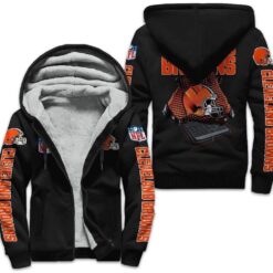 Cleveland Browns Fleece Jacket Rze1