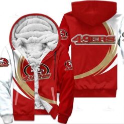San Francisco 49ers a1 Fleece Jacket Rze1