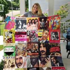 Frank Zappa Blanket Quilt Rze2