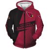 Arizona Cardinals 2 Hoodie Zip Hoodie 3D LA96